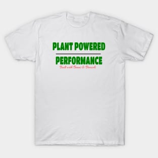 Vegan Broccoli Beans Performance bold T-Shirt